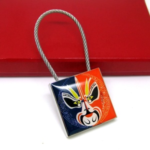 Tùy Chỉnh Giá Rẻ Kim Loại Trống Laser Khắc Logo In Ấn Ảnh Sticker Quảng Trường <span class=keywords><strong>Keychain</strong></span> Với Hộp - Product Image 2