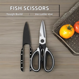 Thép không gỉ cá cắt kéo nhà bếp cho vịt cá đa chức năng kéo nhà bếp phụ kiện nhà bếp - Product Image 3