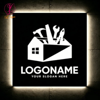 Enseignes commerciales pour fabricants, logo, enseigne extérieure double face, boîte à lumière ronde pour restaurant, enseigne de devanture de magasin