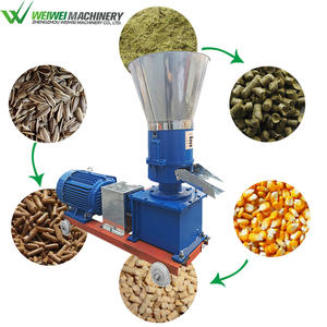 Máquinas Weiwei Equipamentos Agrícolas Baratos Fish Feed Processing Machines Preço 40-100 kg/h Pequeno agregado familiar Aves Frango Feed - Product Image 2