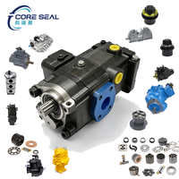 Pompe hydraulique à engrenages en tandem 3249120108 D140801 pour chargeuse-pelleteuse Case 580F 580K, remplacement OEM Parker
