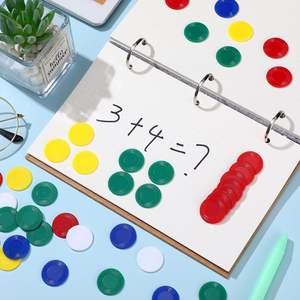 Fichas de Juego de Plástico ABS de 22 mm, 1000 Unidades, 5 Colores, para Contar en Juegos de Bingo - Product Image 1