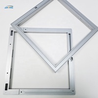 Cadre de profilés en aluminium extrudé anodisé CNC personnalisé 6061 6063 T5 T6 pour cadre de réservoir de poissons plantes cadre de boîte de serre