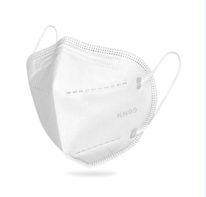 Disposable Nonwoven High BFE High PFE KN95 Folding Half Face Mask for Self Use