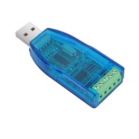 Módulo de Comunicación USB RS485/RS232 de Grado Industrial, Convertidor de Cable Serial Bidireccional Semidúplex con Protección TVS