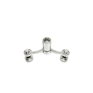 Conectores de Acero Inoxidable Tipo 200 para Muro Cortina de Vidrio, Componentes de Fijación con Base, Acero 316, 304, 202 - Product Image 1