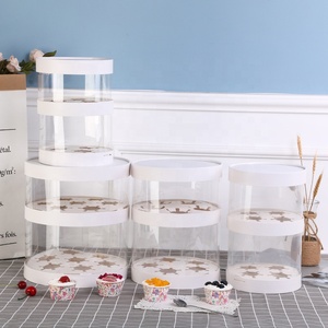 Caja Transparente de PET para Pasteles y Cupcakes, Ideal para Fiestas de Cumpleaños, Bodas y Tiendas de Postres - Product Image 6