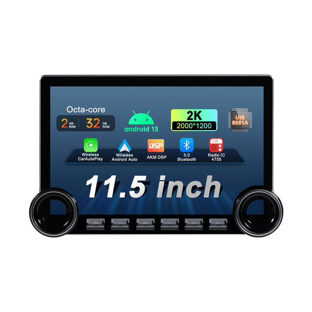 Diamond 2K Android 11.5 Inch Touch Screen Car Radio GPS for Toyota VW Hyundai Kia Nissan Suzuki Android Car Screen Autoradio