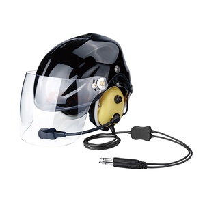 Auriculares de teléfono de aviación con Juego de adaptadores de riel de casco Auriculares para pilotos y controladores de tráfico aéreo - Product Image 1