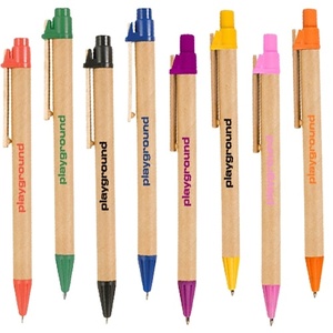 Promotional Recycled Cardboard Pen/Eco Friendly Pen Office Stationery