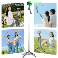Nuevo Gimbal para Teléfonos Móviles con Batería de 1200mAH, Estabilizador Inteligente con IA Antivibración, Luz de Relleno Retráctil y Soporte para Selfies Deportivos
