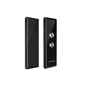 Máquina de traducción de voz para viajes de negocios T8, aleación de aluminio para aplicación Bluetooth, interpretación simultánea inteligente OLED - Product Image 1