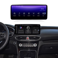 Aijia Grosir untuk HYUNDAI SANTAFE 2019-2020 LHD/RHD Texturing LHD RHD Android Car Android Player Frame Set Big Monitor Harness