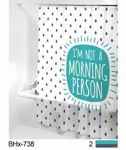 Waterproof PEVA Shower Curtain 72x80 Inch Custom Pattern/Color <strong>Funny</strong> <strong>Quote</strong> Design <strong>Bathroom</strong> Decor for Home Hotel - Product Image 2