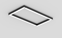 Luz Lineal LED con Cuerpo de Aluminio, Clasificación IP20, Garantía de 3 Años, Vida Útil de 50000 Horas, Temperatura de Color 3CCT para Uso en Supermercados y Oficinas