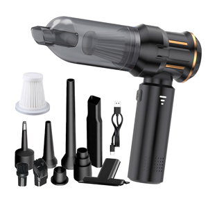 Máy hút bụi cầm tay không dây mini ô tô 3 trong 1, pin sạc, công suất cao <span class=keywords><strong>120W</strong></span> - Product Image 1