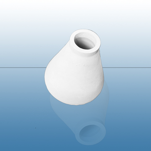 Tasse de versement d'alumine en céramique de bonne résistance de choc thermique à prix compétitif - Product Image 2