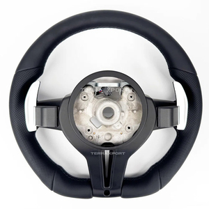 Volante Deportivo de Cuero M Sport para BMW Serie F, Compatible con BMW F56 F30 340i X3 F25 F33 X1 F48 F10 f34 gt 550i F10 F02 F87 M2 f20 F16 F48 - Product Image 5