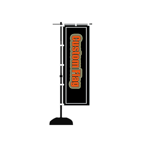 Rectangle personnalisé Vertical 180x60cm Impression numérique Événements Drapeaux Nobori <span class=keywords><strong>japonais</strong></span> personnalisés - Product Image 1