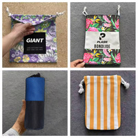 Serviette de plage turque en microfibre tropicale, imprimée sur une face, séchage rapide, écologique, très absorbante, toutes saisons