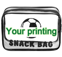 Sac de rangement cosmétique en PVC transparent, sac personnalisé avec logo, étanche, portable, trousse de toilette de voyage