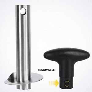 <b>Kitchen</b> Master Stainless Steel 430 Pineapple Slicer <b>Kitchen</b> <b>Gadgets</b> Pineapple Peeler for Fruit Vegetable Core Removal - Product Image 4
