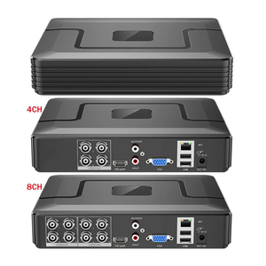 Mini <span class=keywords><strong>DVR</strong></span> de 4/<span class=keywords><strong>8</strong></span> Canales y 5MP con XMeye VMS H.265, Grabador de Video de Seguridad con Audio, Detección Facial, Almacenamiento en Tarjeta SD y WiFi - Product Image 3
