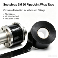 Ruban de protection contre la corrosion 3M Scotchrap 50 pour toutes les conditions météorologiques, ruban d'isolation pour tuyaux, ruban anti-corrosion pour pipeline souterrain, personnalisable