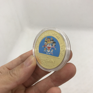 <span class=keywords><strong>Venta</strong></span> al por Mayor de Monedas de Metal con Diseños de Anime Japonés, 40mm, Doradas, para Niños - Product Image 5