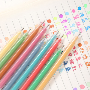 Stylo Gel en Plastique Baiyi, Pointe 0,5 mm, Encre Multicolore, Grande Capacité, Idéal pour Journal Créatif, Marquage Clé et <span class=keywords><strong>Peinture</strong></span> - Product Image 3