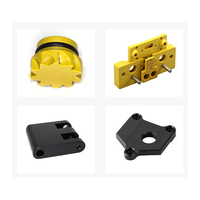 Plaque PAI jaune brunâtre 4203, Plaque Torlon, Plaque Polyamide-imide, Tige PAI 5530 vert foncé, Traitement des pièces