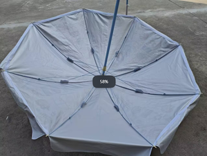 Tuoye Portable Waterproof Folding Tilt Fishing Umbrella <strong>Brolly</strong> With Shelter Side Wall - Product Image 5