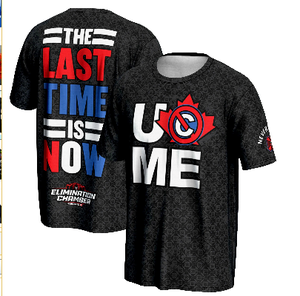 T-Shirt Estiva Arancione da Uomo John Cena Farewell Tour 2025 Knoxville a Maniche Corte Magliette da Donna Abbigliamento Sportivo per Bambini - Product Image 1