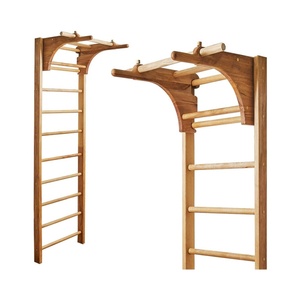 Kids Adults Removable Pull up Dip <strong>Bar</strong> Gymnastics Exercise <strong>Indoor</strong> Gym Ladder Wall Stall <strong>Bars</strong> - Product Image 1