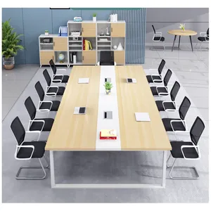 Liyu office Specialized in manufacturing affordable quality wooden conference table negotiation table conference table furniture