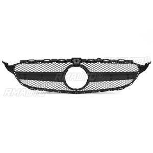 Spoiler delantero para parachoques W205, kit de carrocería con divisor para Mercedes-Benz Clase C W205 C200 C250 C300 C350 2015-2018 con cámara - Product Image 2