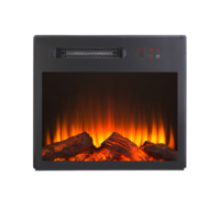 Flamme décorative d'insertion de cheminée électrique LED moderne de 24 pouces pour l'usage de ménage ou d'hôtel
