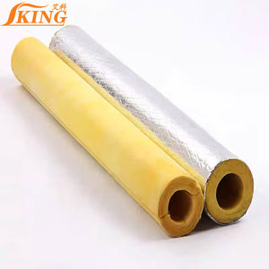 Gaine <span class=keywords><strong>isolante</strong></span> en laine de verre ISOKING pour l'isolation des conduites de vapeur, tube en laine de verre - Product Image 3