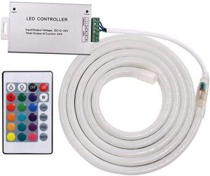 120LEDs/M 5M 2700K RoHS CE FCC Certified App/WiFi Remote <b>Control</b> IP65 USB <b>RGB</b> Ra95 Dimmable Silicone Neon Flex LED Strip Light - Product Image 2