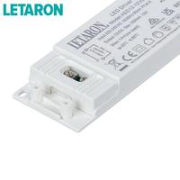 Controlador LED LETARON con Garantía de 3 Años, Resistente al Agua IP44, Certificado TUV CE, Controlador LED Super Delgado para Iluminación de Espejos de Baño
