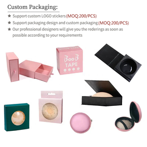 Xinrui 10cm liền mạch Silicone núm vú Bìa sexy phong cách tự dính thoải mái kích thước lớn không có keo cần thiết - Product Image 3