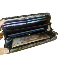Tas Clutch Wanita Mewah Berkualitas Tinggi Desainer Kulit Ular Asli Dompet Kulit Python Mini Tas Tangan Hitam