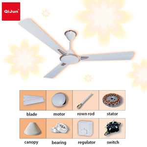 Ventilador de Techo Mecánico Eléctrico Grompton <span class=keywords><strong>ARUA</strong></span> de 56 Pulgadas/1400 mm, 220-240 V, Motor de Cobre, 3 Aspas Metálicas, Comercial y Doméstico - Product Image 3