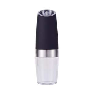 Moulin à poivre à gravité noir de haute qualité avec fonction lumière bleue, idéal pour la vente en gros - Product Image 6