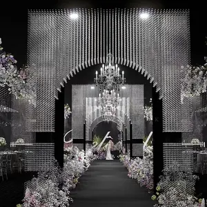 Shengqiu Custom Decorative Crystal Glass Luxury Wedding Chandelier Project Hotel Lobby Chandelier