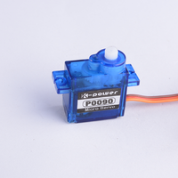 Servomoteur RC Kpower 1,8 kg de couple, engrenage en plastique, 9g, micro mini servomoteur pour hélicoptère RC, avion, robot, kit de jouets P0090