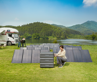 Paneles Solares Plegables de 100W 120W 150W 200W 300W para Camping con Conector USB DC, Proveedor Chino, Gran Venta