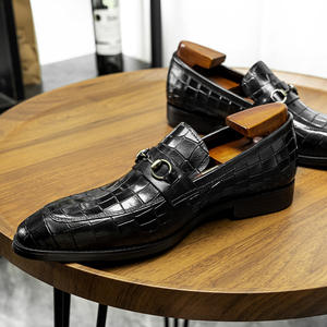 Zapatos de Vestir Casuales y de Negocios de Primera Calidad para Hombre, Hechos a Mano, Primavera 2026, de Piel de Vacuno, Estilo Slip-On para Bodas - Product Image 1