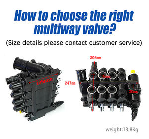 ZCDB3-F15L-T/AZOO Высокое качество вилочный погрузчик регулирующий клапан K2TJ7-30141-CY двигателя 3SV для погрузочно-разгрузочного оборудования - Product Image 6