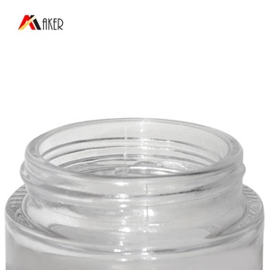 Offre Spéciale 15 ml clair vide crème cosmétique bocal en verre avec couleur or de luxe bouchon à vis - Product Image 3